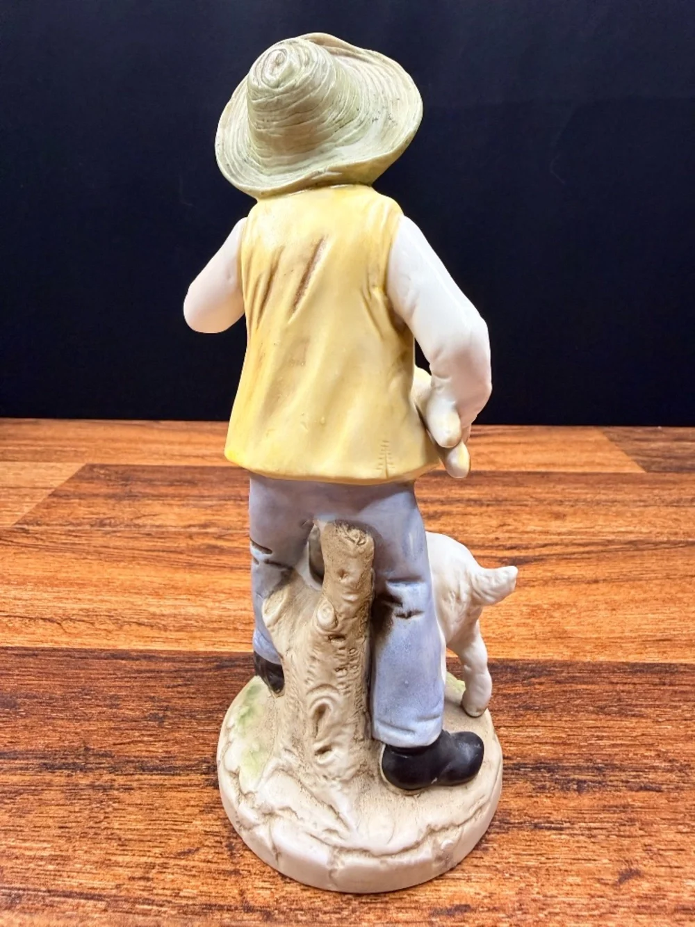 ARDALT LENWILE China Hand Painted Boy with Goat Figurine